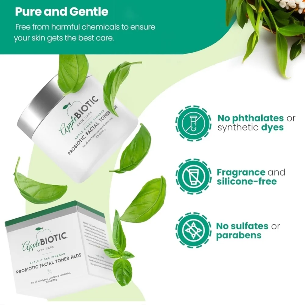 Facial Toner Pads with Aloe
